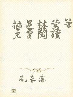 插足林莺笔趣阁免费阅读