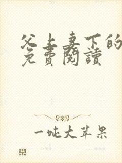 父上妻下的小说免费阅读