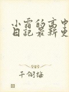 小霜的高中成长日记最新更新