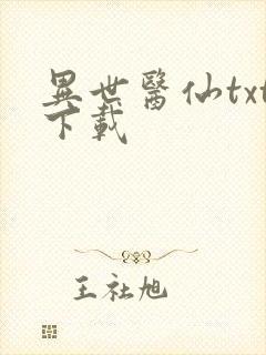 异世医仙txt下载