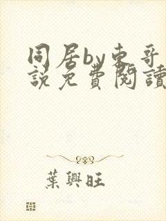 同居by东哥小说免费阅读全文无弹窗