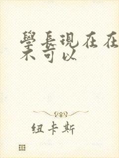 学长现在在上课不可以