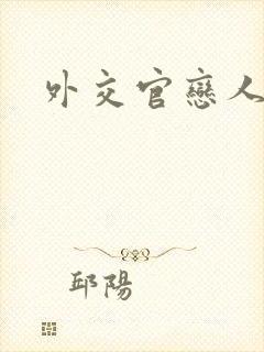 外交官恋人小说