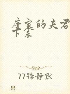 唐家的夫君们帘下衾