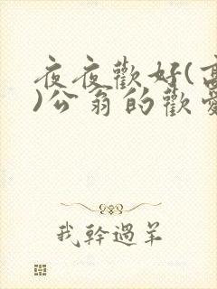 夜夜欢好(高h)公翁的欢爱