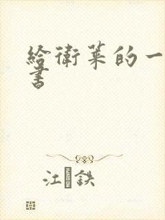 给卫莱的一封情书