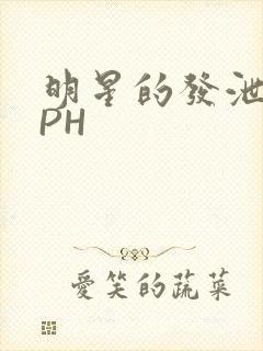 明星的发泄室NPH