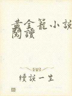 黄金笼小说免费阅读