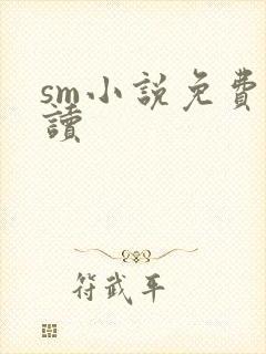 sm小说免费阅读