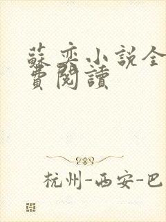 苏奕小说全文免费阅读