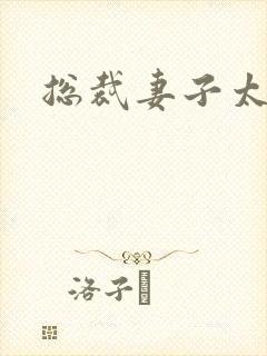 总裁妻子太诱人