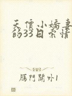 天价小娇妻总裁的33日索情
