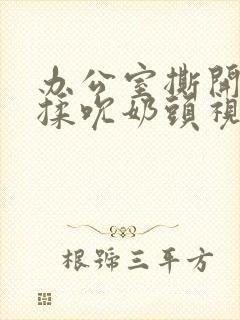 办公室撕开奶罩揉吮奶头视频