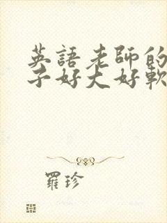 英语老师的小兔子好大好软水