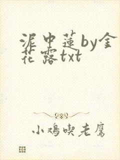 泥中莲by金银花露txt