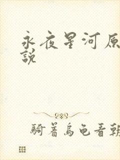 永夜星河原著小说