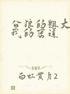 公狼的粗大挺进我的密道