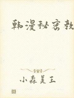 韩漫秘密教学