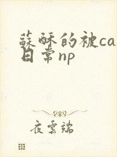 苏酥的被cao日常np