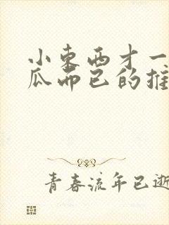 小东西才一根黄瓜而已的推荐书