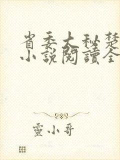 省委大秘楚东恒小说阅读全文