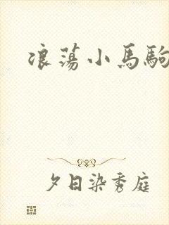 浪荡小马驹