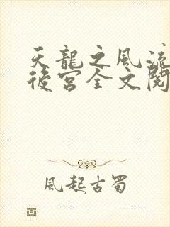 天龙之风流猎艳后宫全文阅读