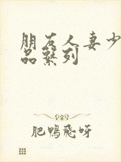 朋友人妻少妇精品系列