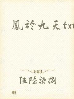 凤于九天txt