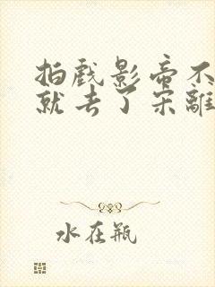 拍戏影帝不小心就去了宋离