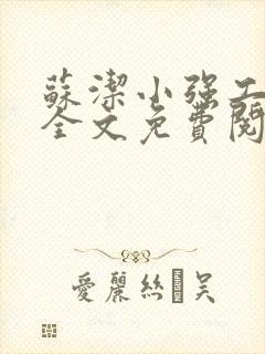 苏洁小强工地情全文免费阅读