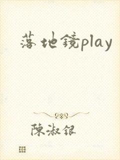 落地镜play