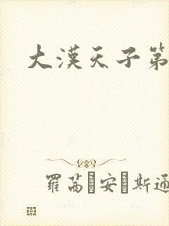 大汉天子第一部