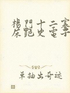 杨门十二寡妇肉床艳史电子书