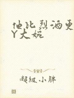 他比烈酒更撩BY大婉