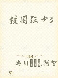 校园狂少3