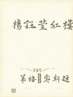 杨钰莹红楼