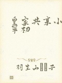 皇家共享小公主宁初