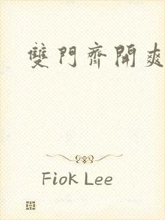 双门齐开爽死啦