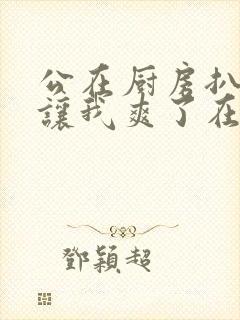 公在厨房扒开腿让我爽了在线观看