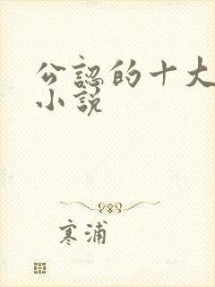 公认的十大虐心小说