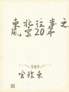 东北往事之黑道风云20年