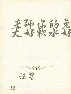 老师你的兔子好大好软水好多