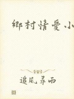 乡村情爱小说