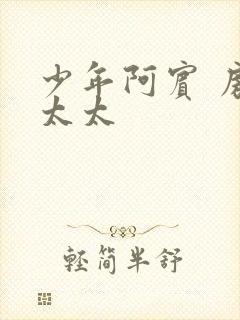 少年阿宾 房东太太