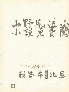 山野风流小神医小说免费阅读