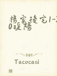 杨家后宅1-20暖阳