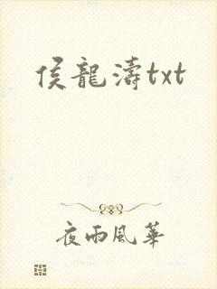 侯龙涛txt