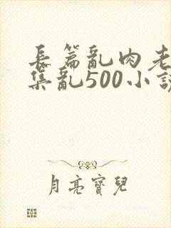 长篇乱肉老师合集乱500小说