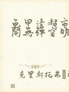 龟甲清超市笔趣阁无弹窗明星